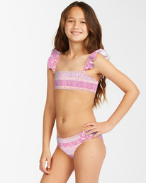 3 Day Dreamer Ruffle - Bikini-Set für Mädchen 8 - 14  C8SW10BIP2 Billabong