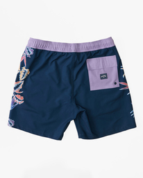 2 D Bah Layback 17" - Board Shorts for Men Blue D1LB15BIMU Billabong