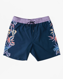 1 D Bah Layback 17" - Board Shorts for Men Blue D1LB15BIMU Billabong