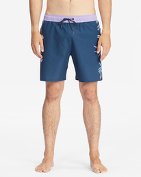 3 D Bah Layback 17" - Board Shorts for Men Blue D1LB15BIMU Billabong