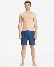 4 D Bah Layback 17" - Board Shorts for Men Blue D1LB15BIMU Billabong