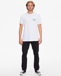 2 Segment - T-Shirt for Men White D1SS12BIS2 Billabong
