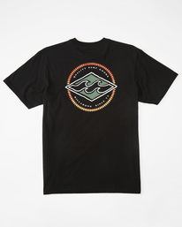 1 Rotor Diamond - T-Shirt for Men Black D1SS14BIS2 Billabong