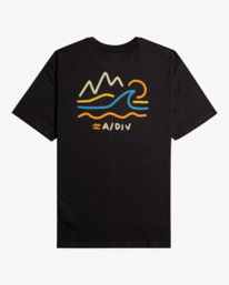 1 Peaks - Camiseta Orgánica para Hombre Negro D1SS27BIS2 Billabong