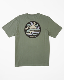 1 Sundown - Camiseta Orgánica para Hombre Verde D1SS28BIS2 Billabong