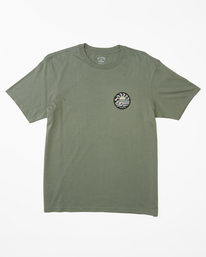 0 Sundown - Camiseta Orgánica para Hombre Verde D1SS28BIS2 Billabong