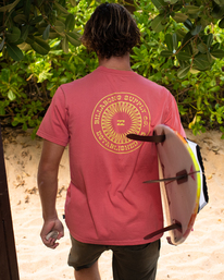 0 Praise - T-Shirt for Men Red D1SS50BIS2 Billabong