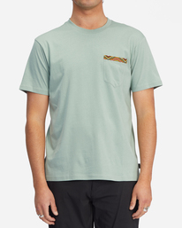 0 Brainwave - Pocket T-Shirt for Men Multi D1SS59BIMU Billabong