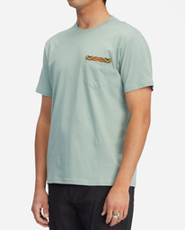 3 Brainwave - Pocket T-Shirt for Men Multi D1SS59BIMU Billabong