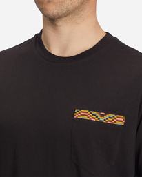 4 Brainwave - T-Shirt met Borstzak voor Heren Black D1SS59BIMU Billabong