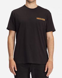 0 Brainwave - T-Shirt met Borstzak voor Heren Black D1SS59BIMU Billabong