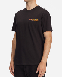 3 Brainwave - T-Shirt met Borstzak voor Heren Black D1SS59BIMU Billabong