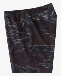 3 A/Div Surftrek - Elastische Shorts für Männer Schwarz D1WK19BIS2 Billabong
