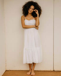 0 Wrangler Peachy Keen - Midikleid f&uuml;r Frauen Braun D3DR19BIS2 Billabong