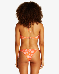 2 Wrangler Out West Dreamin Tie Tanga - Bas de bikini r&eacute;versible tr&egrave;s &eacute;chancr&eacute; pour Femme Orange D3SB28BIS2 Billabong
