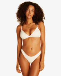 1 Wrangler Eye- Lit Your Fire Scoop Hike - Bas de bikini &eacute;chancr&eacute; pour Femme Marron D3SB31BIS2 Billabong