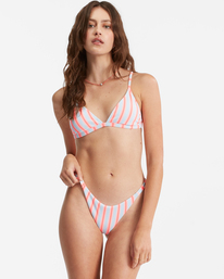 4 Surf Stripe Maya - Bas de bikini coupe Cheeky pour Femme  D3SB56BIS2 Billabong