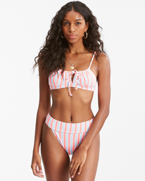 1 Surf Stripe Coco - Top de Bikini Bralette para Mujer  D3ST59BIS2 Billabong