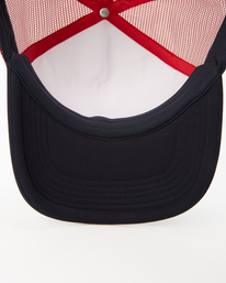 4 Podium Trucker Cap Red D5CT04BIS2 Billabong