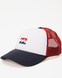 1 Podium Trucker Cap Red D5CT04BIS2 Billabong