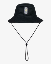 0 Big John Boku - Wendbarer Safari-Hut für Männer Schwarz D5HT01BIS2 Billabong