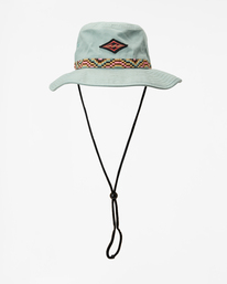 0 Big John Print Surf Safari Hat Green D5HT06BIS2 Billabong