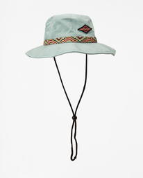 2 Big John Print Surf Safari Hat Green D5HT06BIS2 Billabong