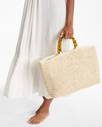 0 Check Her Out - Tote Bag for Women White D9BG02BIS2 Billabong