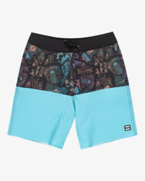 0 Fifty50 Pro 15" - Performance-Boardshorts für Jungen Bunt EBBBS00110 Billabong