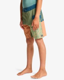 5 Reflection Pro - Boardshorts/Cal&ccedil;&otilde;es de banho para Rapazes 8-16 Verde EBBBS00117 Billabong