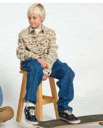0 Larry Denim - Pantaloni in denim elasticizzati con coulisse da Ragazzo 8-16 Blue EBBDP03001 Billabong
