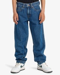 0 Gold Coast Denim - Short d'inspiration Workwear pour Garçon 8-16 ans Bleu EBBDP03002 Billabong