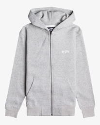 0 Arch - Hoodie met Rits voor Jongens 8-16 Gray EBBFT00105 Billabong