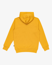 1 Arch - Zip-Up Hoodie for Boys 8 - 16 Yellow EBBFT00118 Billabong