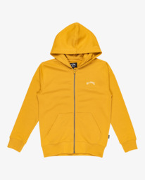 0 Arch - Sweat à capuche zippé pour Garçon 8-16 Jaune EBBFT00118 Billabong