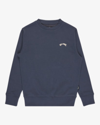 0 Arch Cr - Crew Sweatshirt for Boys 8-16 Black EBBFT00122 Billabong