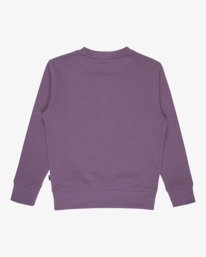 7 Arch Cr - Sudadera de cuello redondo para chicos 8-16 Violeta EBBFT00122 Billabong