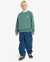 1 Arch Cr - Crew Sweatshirt for Boys 8-16 Blue EBBFT00122 Billabong