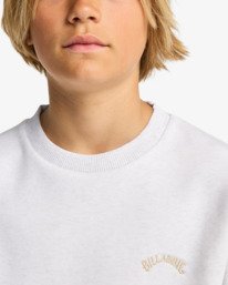 4 Arch Cr - Crew Sweatshirt for Boys 8-16 White EBBFT00122 Billabong