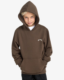 0 Arch Po - Pullover Sweatshirt for Boys 8-16 Brown EBBFT00123 Billabong
