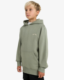 2 Arch Po - Pullover Sweatshirt for Boys 8-16 Green EBBFT00123 Billabong
