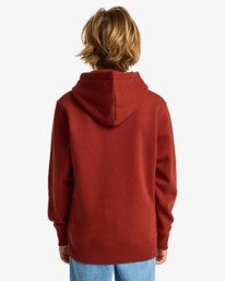 2 Arch Po - Pullover Sweatshirt for Boys 8-16 Red EBBFT00123 Billabong