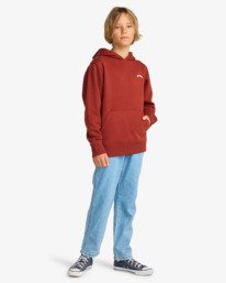 1 Arch Po - Pullover Sweatshirt for Boys 8-16 Red EBBFT00123 Billabong