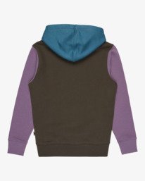 7 Arch Block Po - Sudadera con capucha para chicos 8-16 Violeta EBBFT00124 Billabong