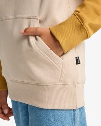 5 Arch Block Po - Sudadera con capucha para chicos 8-16 Beige EBBFT00124 Billabong