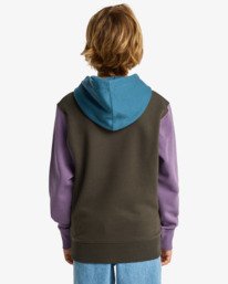 2 Arch Block Po - Sudadera con capucha para chicos 8-16 Violeta EBBFT00124 Billabong