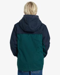 3 Arch Sherpa - Zip-Hoodie für Jungen 8-16 Schwarz EBBFT00126 Billabong