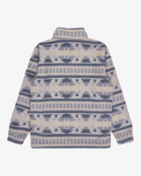 6 Boundary Mock - Half Zip Mock Neck Pullover for Boys 8-16 Grey EBBFT00127 Billabong