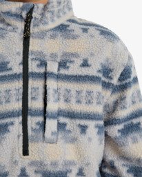3 Boundary Mock - Half Zip Mock Neck Pullover for Boys 8-16 Grey EBBFT00127 Billabong