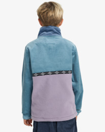 1 Space Lobster - Pullover mit Reißverschlusskragen für Jungen 8-16 Blau EBBFT00129 Billabong